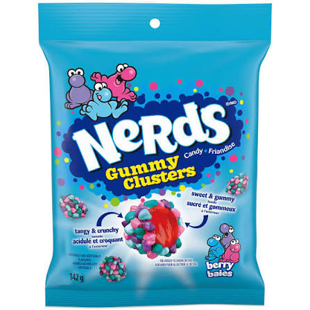 Nerds Gummy Clusters Berries 142g