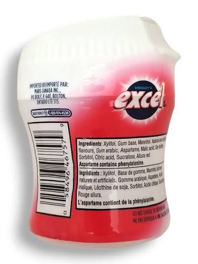 Excel Refreshers Strawberry 40ct