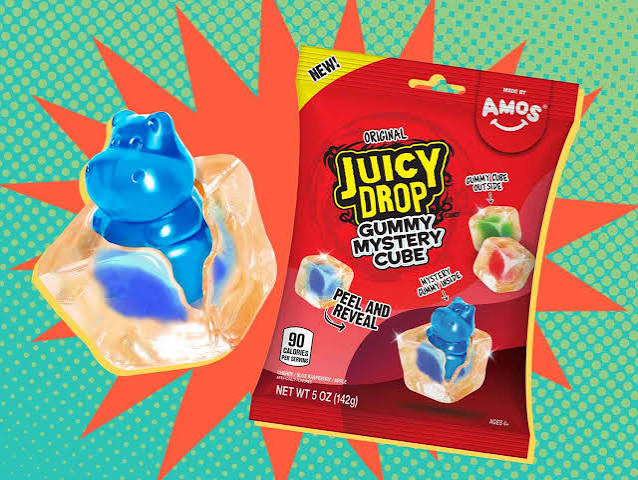 Juicy Drop Gummy Mystery Cube 142g