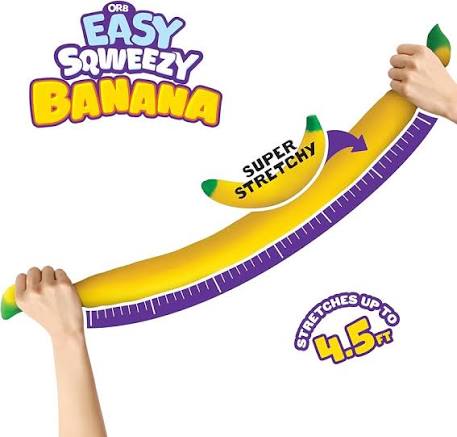 Easy Squeezy Stretchy 15" Banana