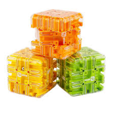 3D Maze Cube Puzzle