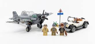 Lego Indiana Jones Fighter Plane Chase