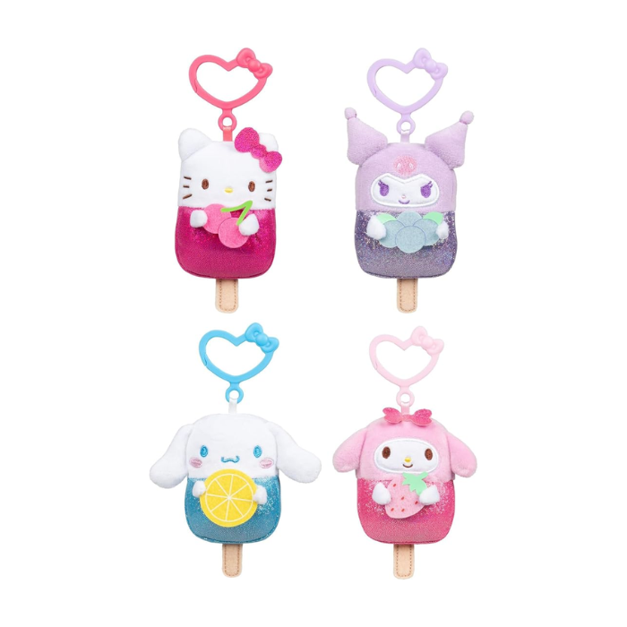 Hello Kitty Clip-On Plush Assortment