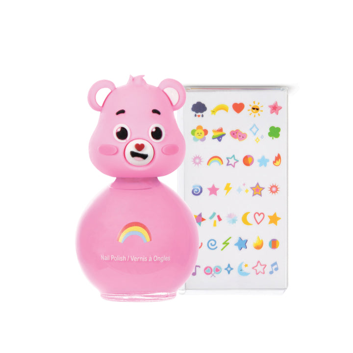 Iscream Care Bears Nail Polish and Stickers Set