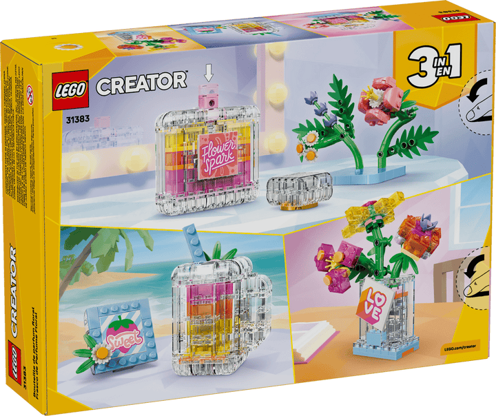 LEGO® Creator 3 in 1 Floral Decor Perfume Bottle