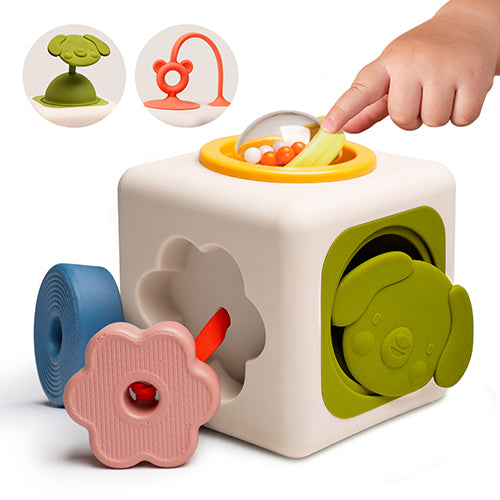 Taf Toys – Peek &amp; Play Silicone Cube