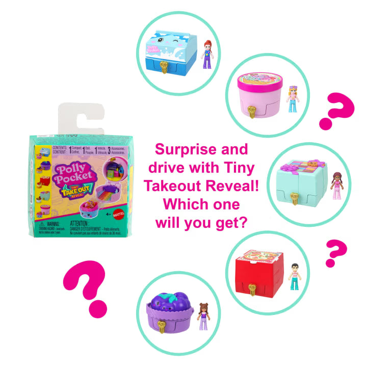 Polly Pocket Tiny Takeout Reveal Assortment