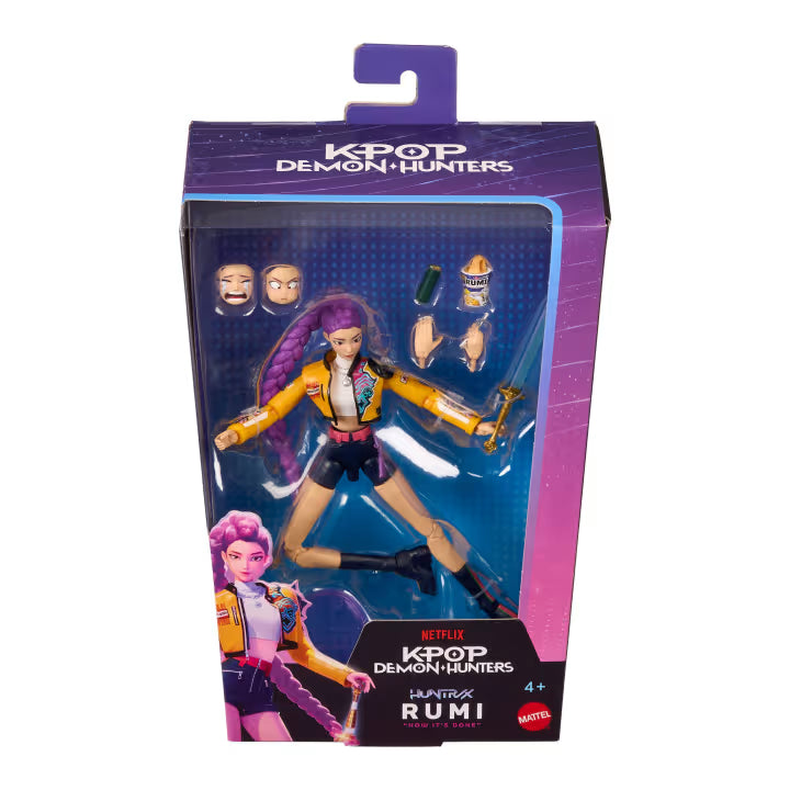 KPop Demon Hunters Rumi 6" Figure W/Accessories