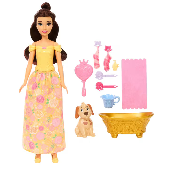 Disney Princess Belle Bathe & Brush Dog