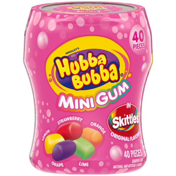 Hubba Bubba Mini Gum In Skittles