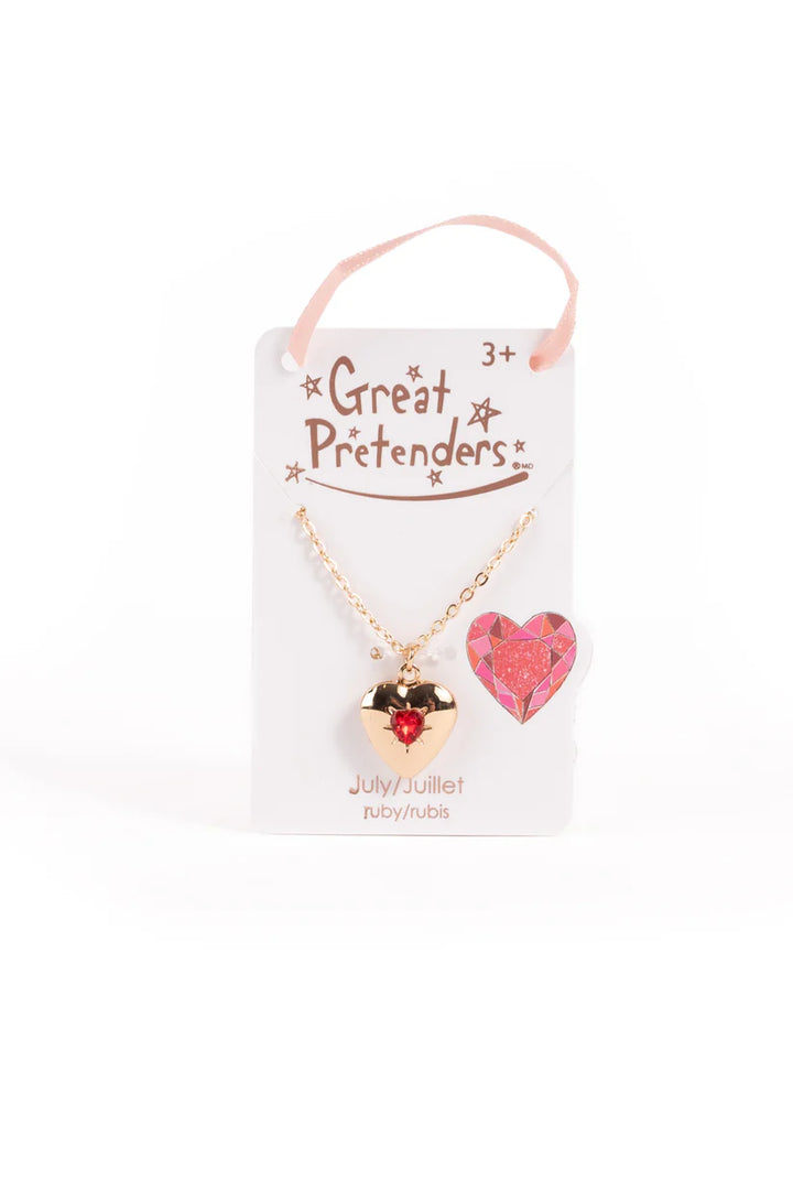 Birthstone Heart Lockets