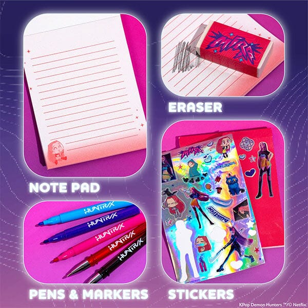 KPOP Demon Hunter Ramen Tub Stationery Set