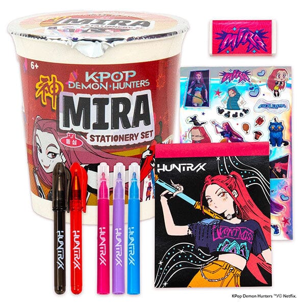KPOP Demon Hunter Ramen Tub Stationery Set