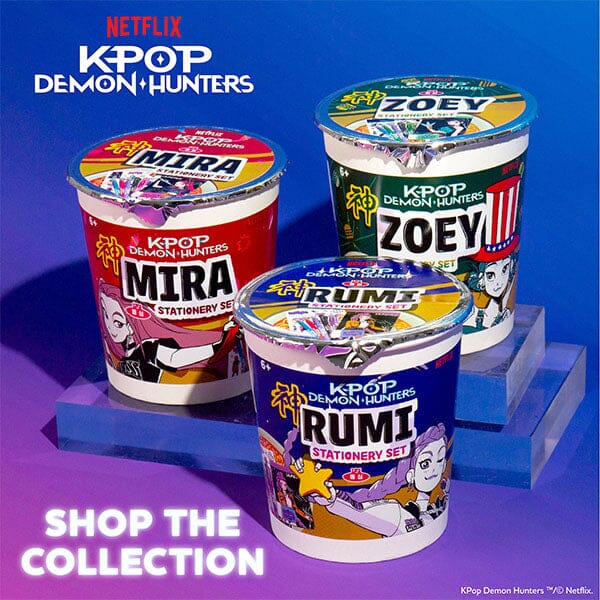KPOP Demon Hunter Ramen Tub Stationery Set