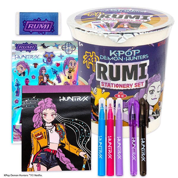 KPOP Demon Hunter Ramen Tub Stationery Set