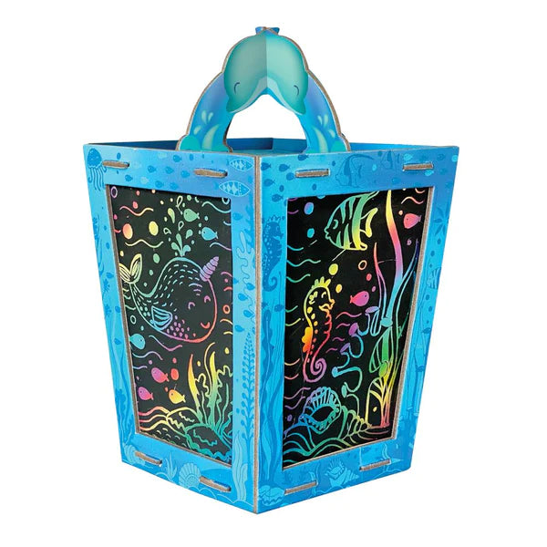 Box Candiy Totally Twilight Scratch Art Sea Life Lantern Kit