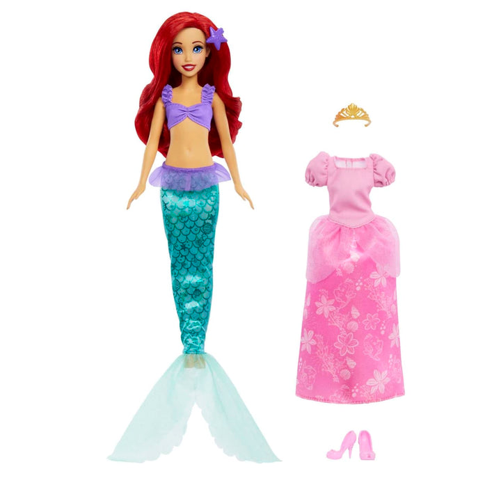 Ariel 2-In-1 Mermaid To Princess Doll