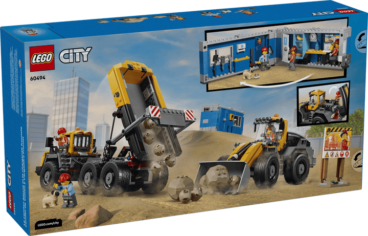 LEGO® City Dump Truck &amp; Front End Loader