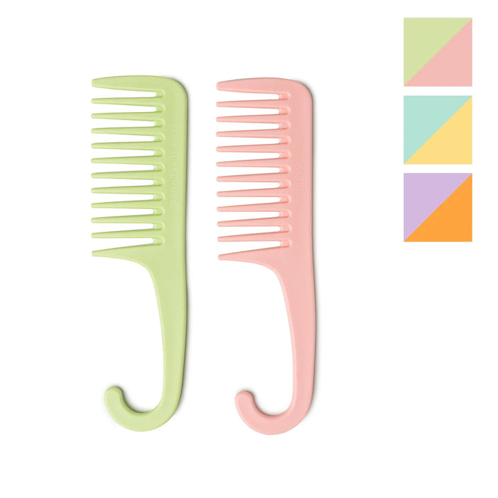 Detangling Shower Comb 2pack