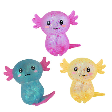 Orb Sparklee Squishy Axolotl