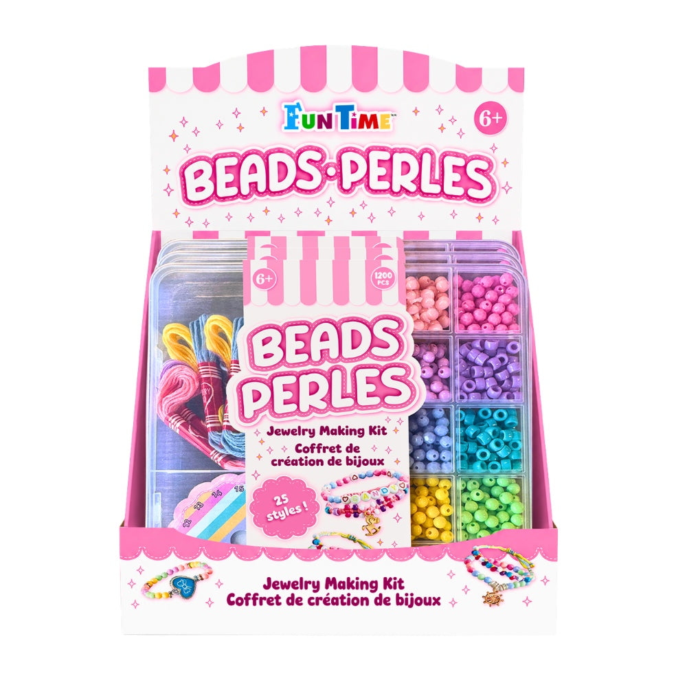 Rainbow Bead Jewelry Making Kit