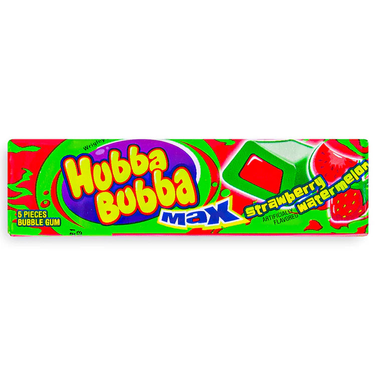 Hubba Bubba Max Strawberry Watermelon Bubble Gum