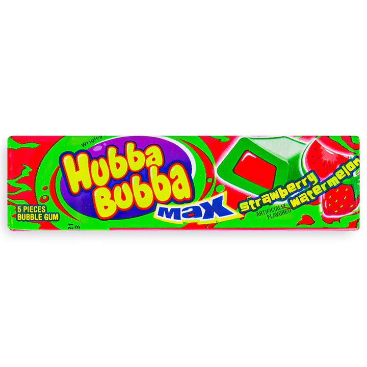 Hubba Bubba Max Strawberry Watermelon Bubble Gum