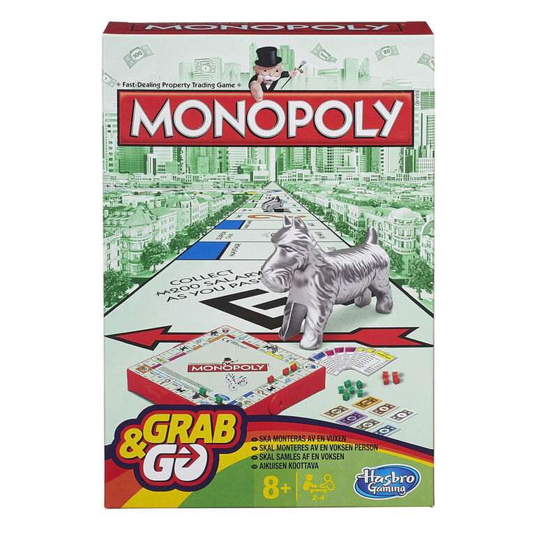 Monopoly Grab & Go Game