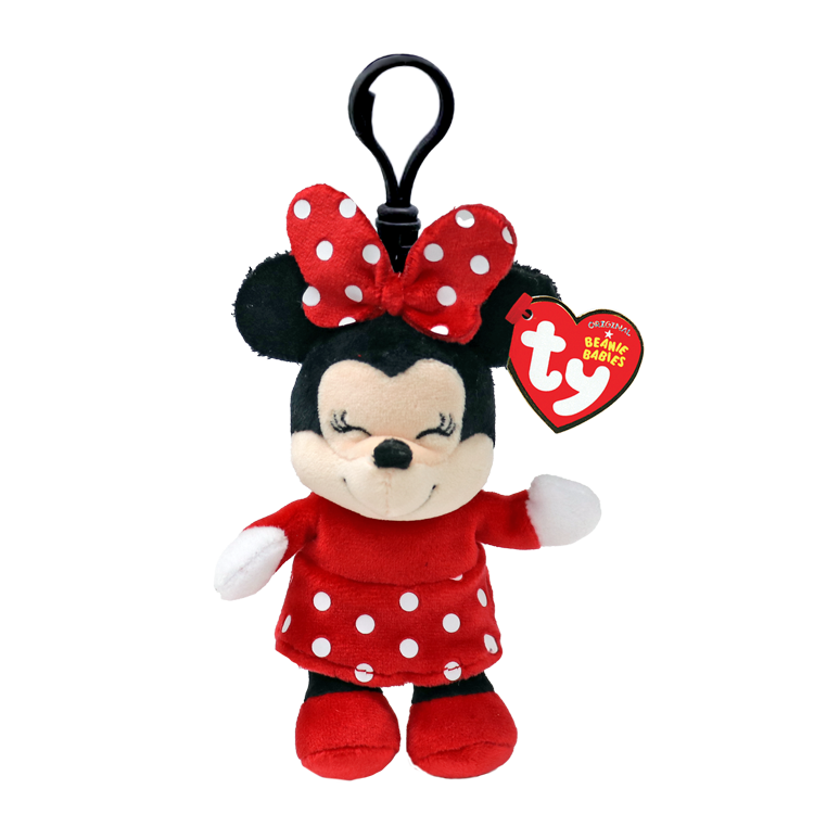 Ty Beanie Boos Minnie Mouse 5" Plush Clip