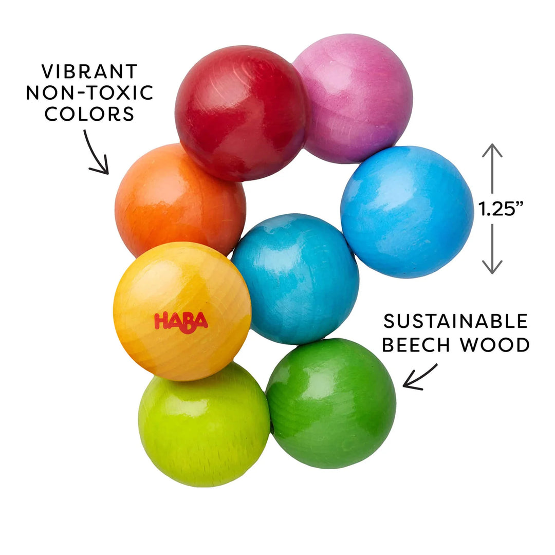 Haba Magica Wooden Teether Rattle