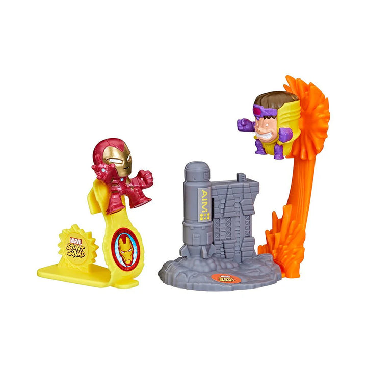 Marvel Stunt Squad Iron Man vs M.O.D.O.K.