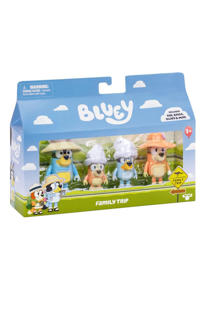 Bluey 4 Pack Figure Assortment