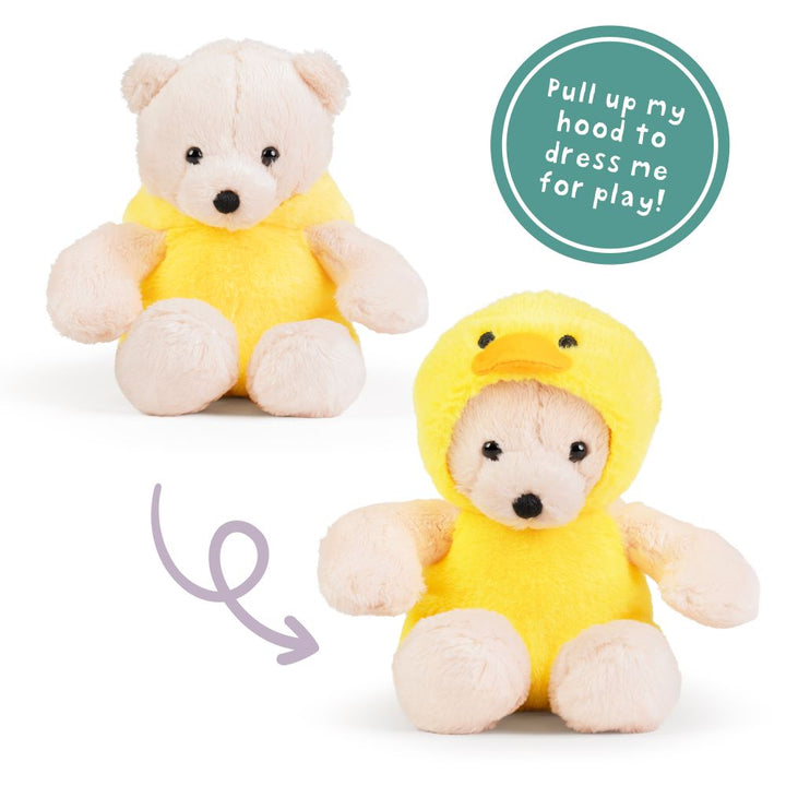 Little Dress Up Bear Yellow Duck
