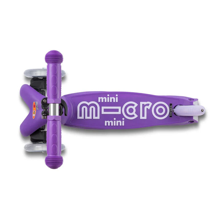 Purple Micro Mini Deluxe Foldable Scooter