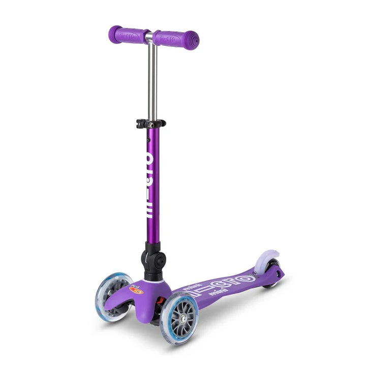 Purple Micro Mini Deluxe Foldable Scooter