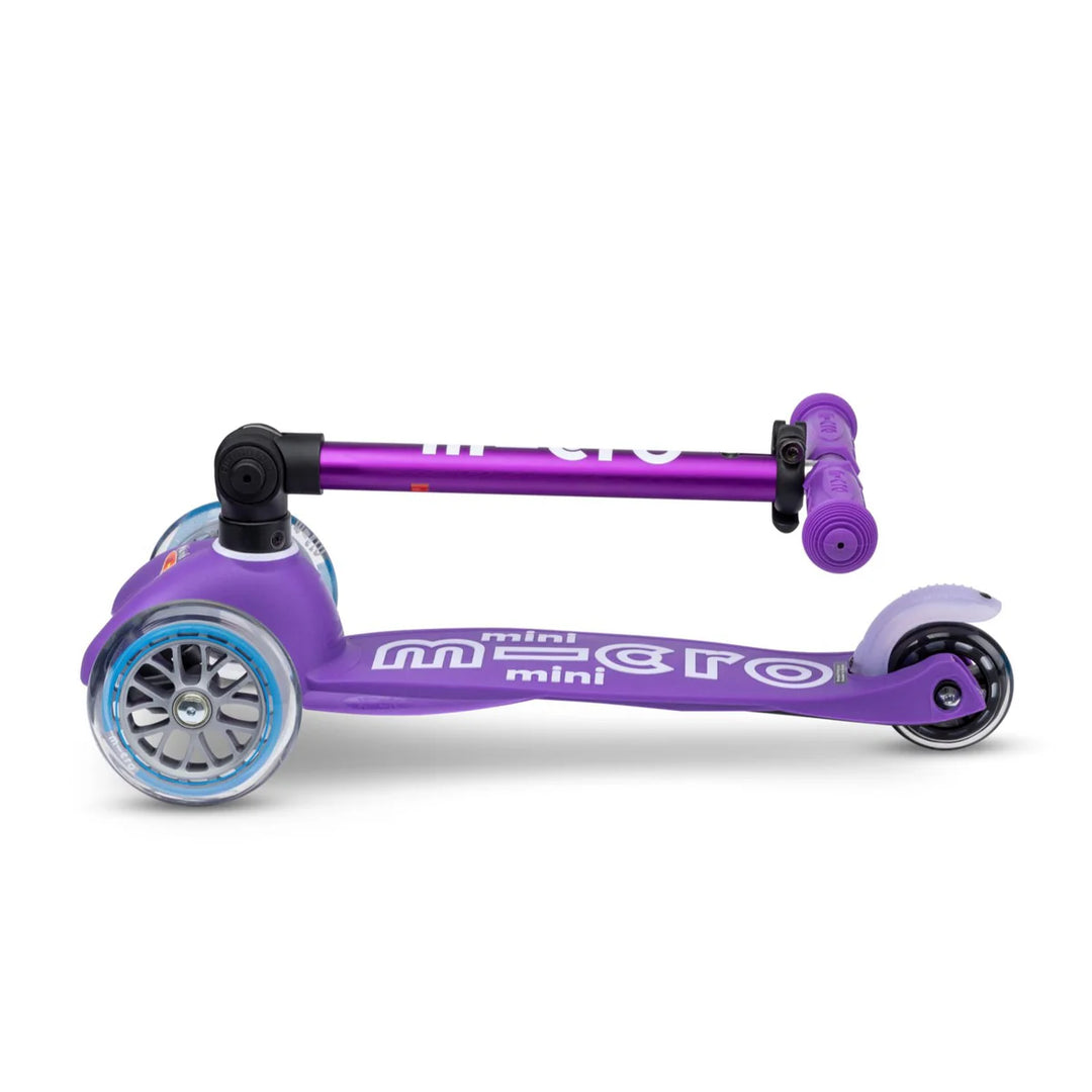 Purple Micro Mini Deluxe Foldable Scooter