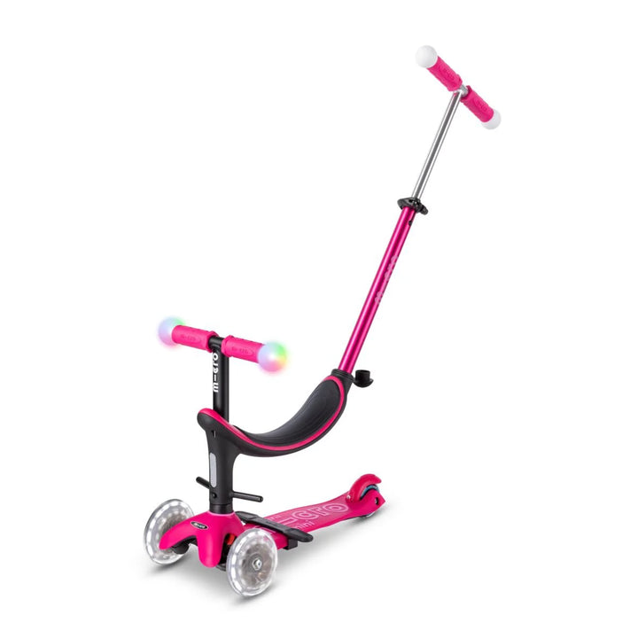 Pink Micro Mini2Grow Deluxe Magic LED Scooter