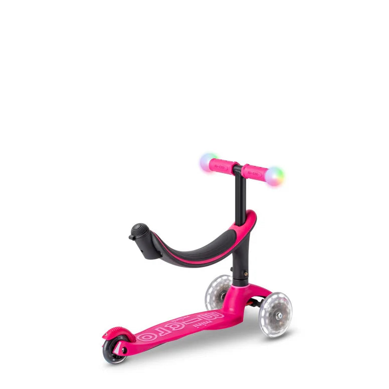 Pink Micro Mini2Grow Deluxe Magic LED Scooter