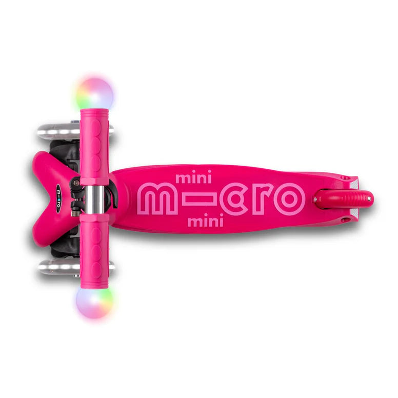 Pink Micro Mini2Grow Deluxe Magic LED Scooter