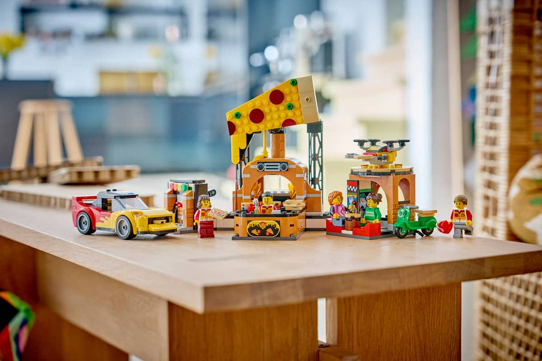 LEGO® City Pizza Delivery Experience with Vehicles