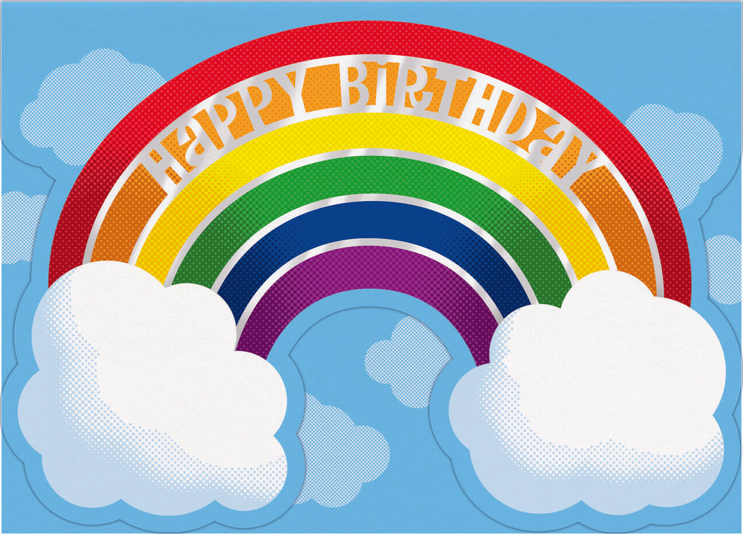 Rainbow Explosion Birthday Card