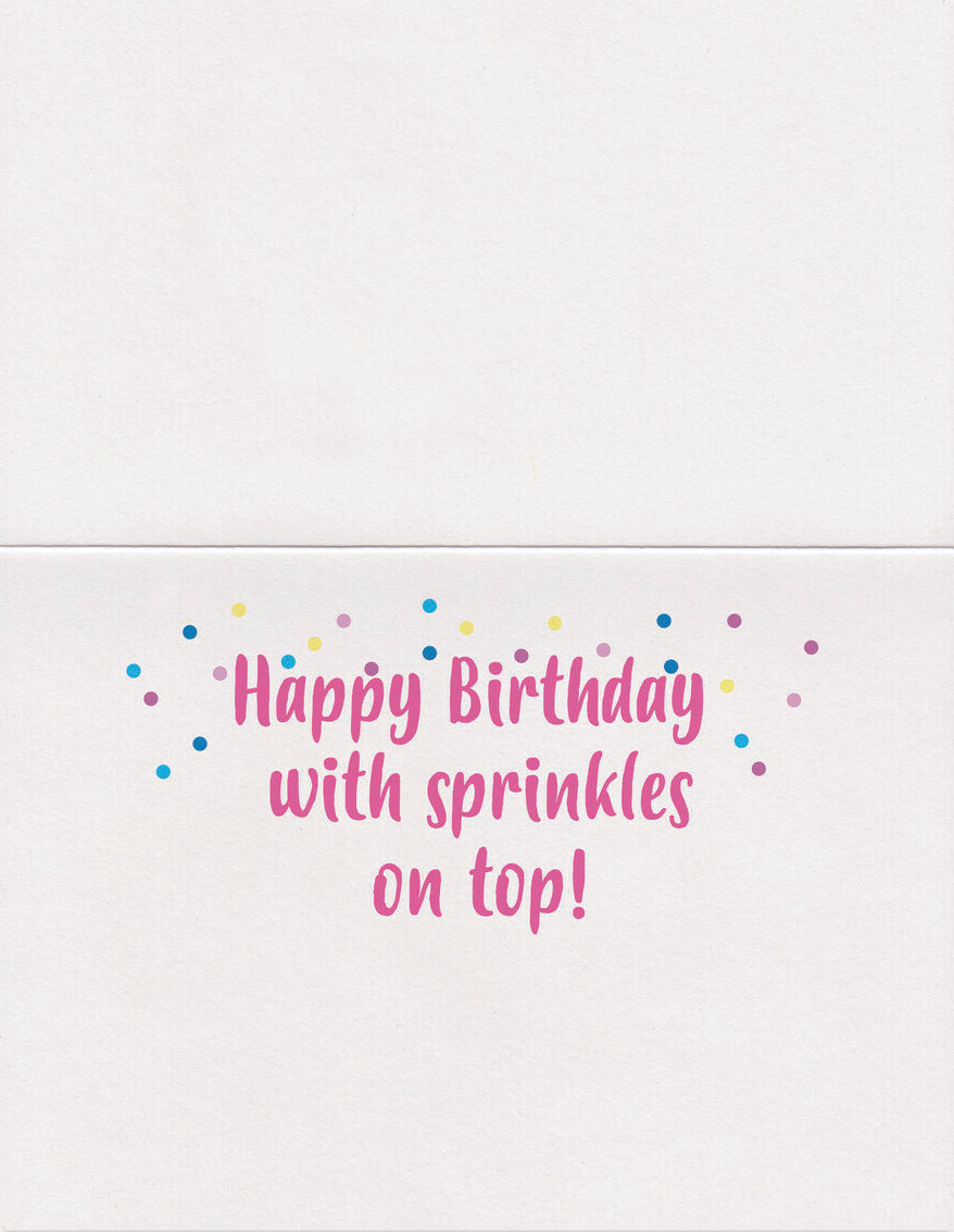 Sprinkles on Top Birthday Card