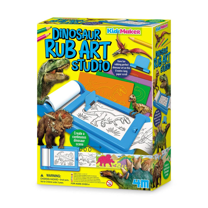 Kidz Maker Dinosaur Rub-Art