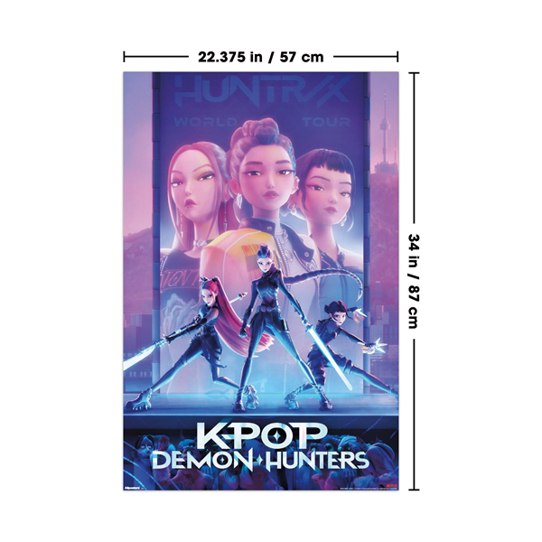 KPOP Demon Hunters Poster Assortment