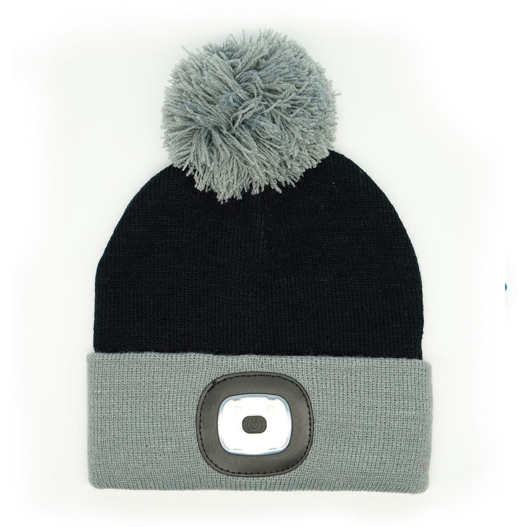 Kids Rechargeable LED Beanie - Two Tone