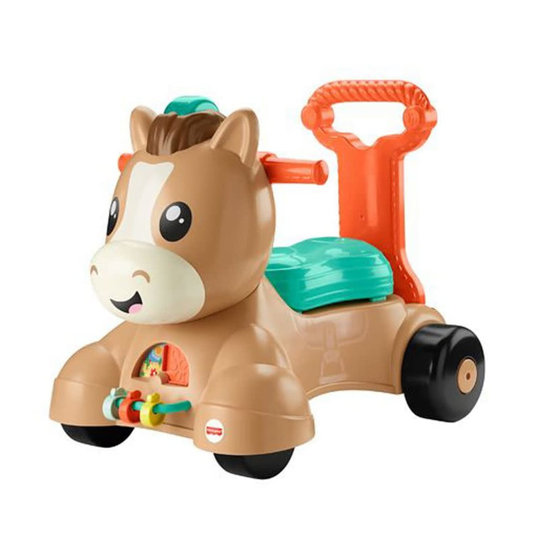 Fisher-Price Walk, Bounce & Ride Pony - Bilingual Edition