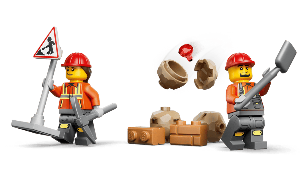 LEGO® City Yellow Backhoe Loader