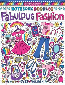 Fabulous Fashion Notebook Doodles