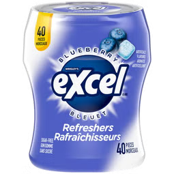 Excel Refreshers Blueberry 40ct