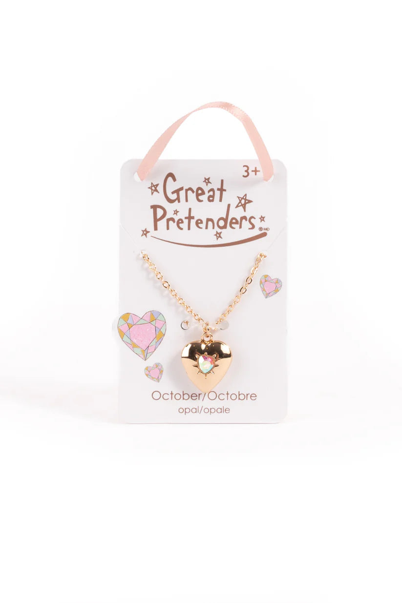 Birthstone Heart Lockets